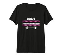 Womens Workout Body Under Construction Camiseta Premium