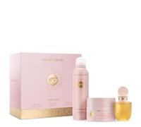 Women'Secret Beauty Confidences Divine Touch Estuche Regalo de Mujer Pack de 3 Piezas Crema Corporal 250ml, Gel de Ducha en Espuma 200ml y Aceite Corporal 100ml