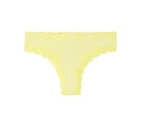 Women'secret Braga brasileña Amarilla Detalle Encaje