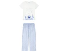Women'secret Capri Pyjama MULTILICENSE Play Sesame Street Pijamas, Azul, XL para Mujer