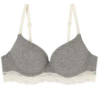Women'secret Cotton Collection 1 Gorgeous Sujetador Push up algodón Gris, 90B Women's