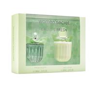 Women'secret Eau It's Fresh Estuche Regalo Perfumes de Mujer Pack de 2 Piezas Eau de Toilette 100ml con Vaporizador y Body Lotion 200ml Set Fragancia Fresca, Floral y Afrutada Colonia Mujer