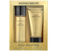 women'secret Gold Seduction Set de regalo para mujer Body Mist 85 ml + loción corporal 90 ml