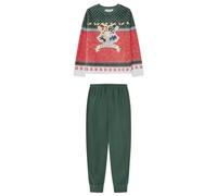 Women'secret Juego de Pijama, Estampado Verde, S para Mujer