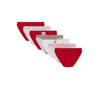 Women'secret Pack 7 Bragas Hipster Snoopy Red Collection, XS
