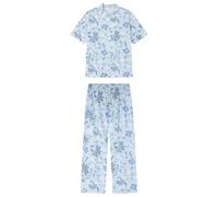 Women'secret Pijama Camisero Capri 1% algodón Flores