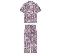 Women'secret Pijama Camisero Capri Viscosa Ikat