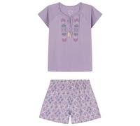 women'secret Pijama Corto Daily Marrakech, Juego de Pijama Mujer, Light Purple, L