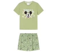 women'secret Pijama Corto Multilicense Jungle, Juego de Pijama Mujer, Avocado Green, S