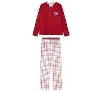Women'secret Pijama de Manga Larga Pantalón Largo Colección Multilicense Campus
