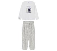 Women'secret Pijama de Manga Larga Pantalón Largo Colección Multilicense Cottage