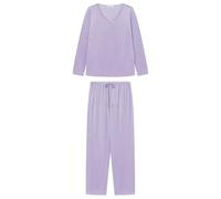 Women'secret Pijama de Manga Larga Pantalón Largo Colección Soft Touch