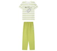 Women'secret Pijama Largo algodón Garfield Manga Corta