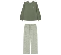 Women'secret Pijama Largo Daily Forest Collection Pyjama, Kaki, M para Mujer