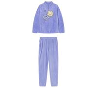 Women'secret Pijama Largo Winter Cozy Collection Pyjama, Blue, XS para Mujer