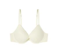 Women'secret Push Up Spring Broderie Sujetador, Blanco, 80C para Mujer