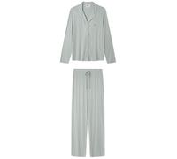 Women'secret Pyjamas Manga Larga, Soft Touch Autumn, para Mujer, Verde Bosque, L