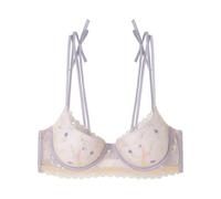 women'secret Sujetador clásico Beautiful Tul Flores Bra, Lavanda Claro, 95B para Mujer