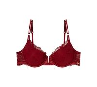 Women'secret Sujetador Padded La Vecina Rubia Navidad Lace, Rojo, 90B para Mujer