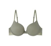 Women'secret Sujetador Push Up GORGEOUS Algodón Kaki, 90B