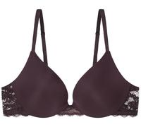 Women'secret Sujetador Push up, Granate Estandar, 85B