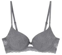 Women'secret Sujetador Push up, Gris Medio, 100B