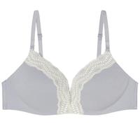 Women'secret Sujetador Triangular Acolchado, Azul Marítimo, 85B