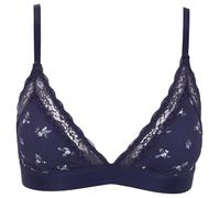 Women'secret Sujetador Triangular Natural Microfibra y Encaje