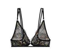 Women'secret Sujetador Triangular Party, Negro, 85B para Mujer