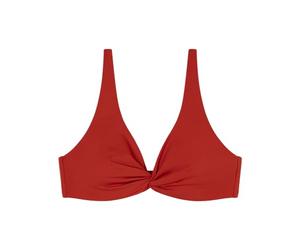 Women'secret Top Bikini Tropique, Parte Superior de Bikini Mujer, Vibrant Red, 100D