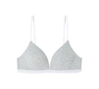 Women'secret Triangular Padded Cotton Collection Sujetador, Gris, 85B para Mujer