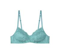 Women'secret Triangular Padded Spring Broderie Sujetador, Verde, 85C para Mujer