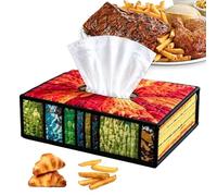 WomenTissue Box Holder DIY Kit - Tissue Holder Cover | Book-Style Napkin Dispenser Case | DIY Patch Work Facial Paper Organizer For Women Adults Beginner Night Stands Bathrooms