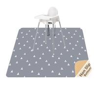 Womumon Alfombrilla impermeable para silla alta, artes, manualidades, antideslizante, lavable