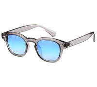 WONAVEHY Gafas de sol unisex retro para hombre y mujer, estilo pirata, capitán Johnny Depp, estilo vintage, redondo, tintado, para hombres y mujeres, gafas de sol baratas