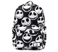 Wondapop Disney Nightmare Before Christmas Jack Skellington 17"""" Full Size Nylon Backpack