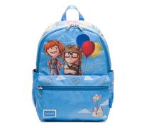 Wondapop Disney Pixar UP Adventure Is Out There - Mochila de nailon de lujo de 13 pulgadas, Azul, Talla única, Mochila de día