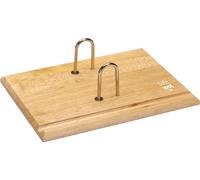 WONDAY - Base Ephemeride de madera barnizada y arcos de metal