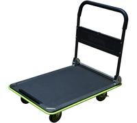 Wonday - Carrito Plegable (300 kg, Capacidad para 300 kg, tamaño extendido 90 x 84,5 x 60 cm), Color Gris