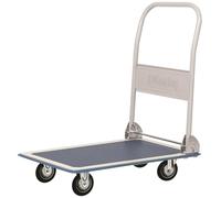 Wonday - Carrito Plegable (300 kg, tamaño extendido, 72 x 85 x 47 cm), Color Gris y Verde