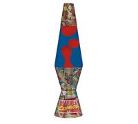 WONDEE Disney Lámpara de Lava de Marvel, Lámpara Lava Niños y Adultos de tus Personajes Favoritos para Decorar la Habitación, Cosas/Regalos Disney Marvel Avengers Originales