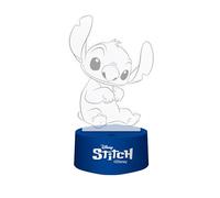 WONDEE Disney Lámpara Stitch 3D Mágica con Control Remoto y 16 Colores - Luz Nocturna Infantil Quitamiedos y Decoración Habitación de Stich, Cosas/Regalos Niños Disney Lilo y Stitch Niña Originales
