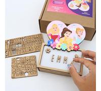 WONDEE Disney Princesas Disney - Lámpara personalizada para niña con nombre y dibujos - Luz nocturna de las princesas Aurora Belle Durmiente, Hermosa y Cenicienta, regalo para recién nacidos y niñas