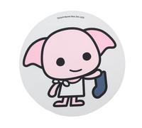 WONDEE Dobby Harry Potter Alfombrilla Ratón Redonda del Elfo Doméstico Dobby con su Calcetín, Alfombrilla Ratón Infantil Antideslizante y Lavable, Harry Potter Regalos Originales Disney