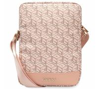 WONDEE - GUESS Bolsa de viaje para mujer con capacidad de hasta 10 pulgadas. Disfruta de la moda como estilo de vida con esta bolsa organizador de gadgets, regalo GUESS original para mujer, rosa,