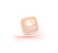 WONDEE - Mob [ 2en1] Reloj Despertador Infantil Niñas y Niños + Luz Nocturna Quitamiedos con Conejo Silicona Luminoso - Lámpara Despertador Regalo Infantil para Niños y Niñas 5,6,7,8,9,10,11,12 años