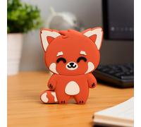 WONDEE Mr Wonderful Altavoz Bluetooth Portátil con Forma de Muñeco Panda Rojo, Speaker Altavoz Pequeño y Divertido con Sonido Potente, Mr Wonderful Regalos Originales para Niñas, Niños y Mujeres