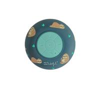 WONDEE Mr Wonderful Altavoz Ducha Bluetooth Ventosa con IPX4 Impermeable, Altavoz para Ducha Sonido Estéreo 360° y 4 Horas de Reproducción con Bluetooth 5.0 Perezoso