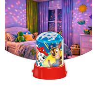WONDEE Paw Patrol Lámpara Proyector Patrulla Canina Infantil y Bebé Techo para Dormir, [2 Modos] Luz Nocturna Fija y Proyector Niños de Luces - Juguetes/Regalos Patrulla Canina 1, 2, 3, 4, 5, 6 años