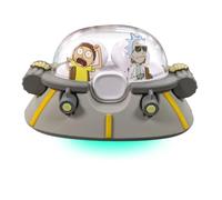 WONDEE Rick y Morty Auriculares Bluetooth inalámbricos con Asistente de Google para Apple y Android - Regalos Originales de Rick y Morty